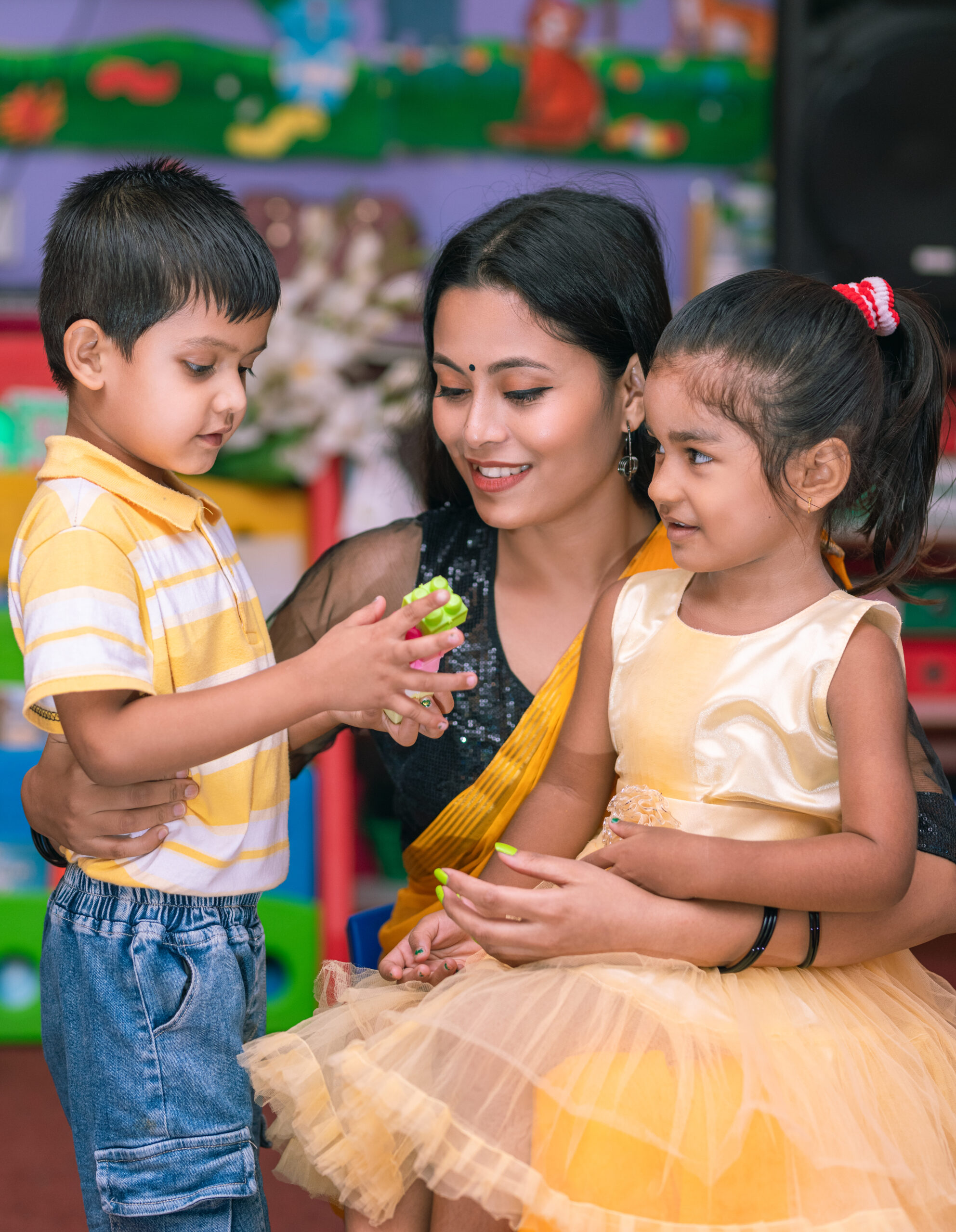 Children in an educational setting